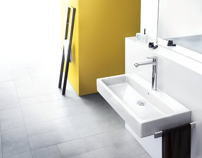 Baterie lavoar pe blat Hansgrohe Metris, H32 cm, fara ventil