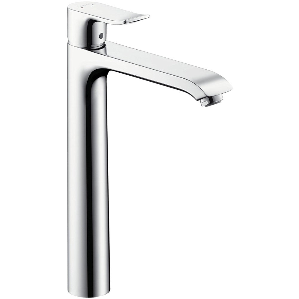 Baterie lavoar pe blat Hansgrohe Metris, H32 cm, fara ventil
