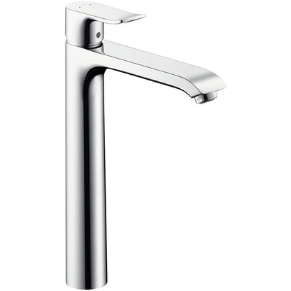 Baterie lavoar pe blat Hansgrohe Metris, H32 cm, fara ventil