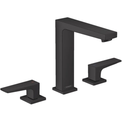 Baterie lavoar neagra mat Hansgrohe Metropol 160, dubla comanda