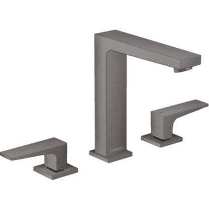 Baterie lavoar antracit mat Hansgrohe Metropol 160, dubla comanda
