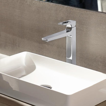 Baterie lavoar inalta Hansgrohe Metropol 260, cu ventil click-clack si maner decupat