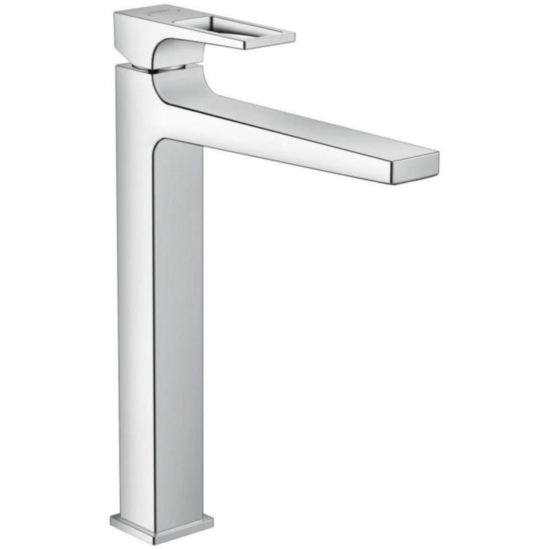 Baterie lavoar inalta Hansgrohe Metropol 260, cu ventil click-clack si maner decupat