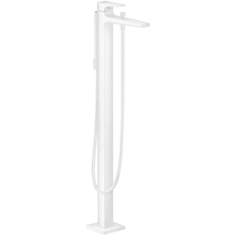 Hansgrohe Metropol Baterie cada freestanding, alb mat
