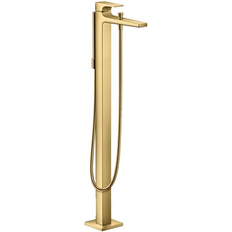 Hansgrohe Metropol Baterie cada freestanding, auriu lucios