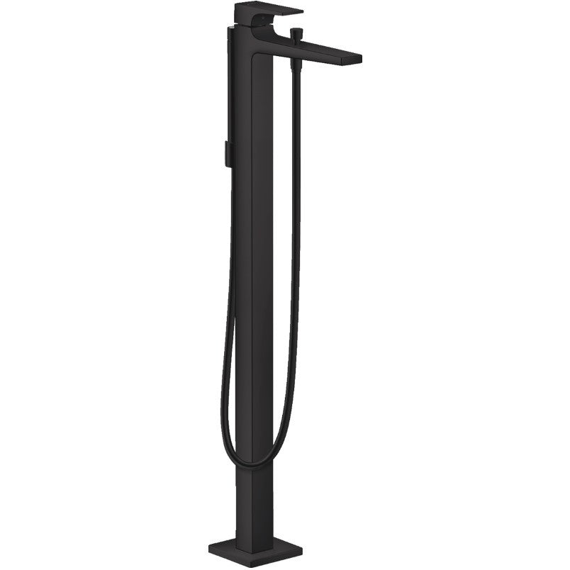 Hansgrohe Metropol Baterie cada freestanding, negru mat