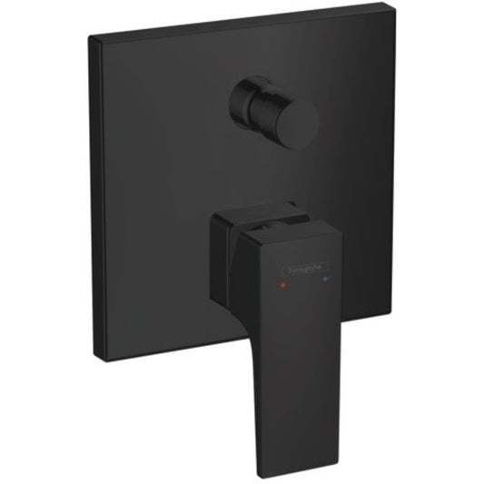 Hansgrohe Metropol Baterie cada dus monocomanda incastrata, negru mat