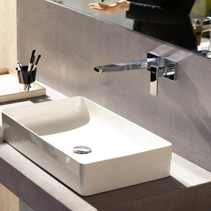 Baterie chiuveta baie incastrata Hansgrohe Metropol, pipa 23 cm