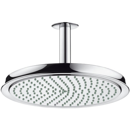 Palarie dus fix Hansgrohe Raindance Classic 240 Air 1jet, cu brat montat in tavan 10 cm, crom