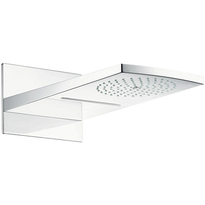 Palarie dus fix Hansgrohe Raindance Rainfall Air 180 2jet alb/crom