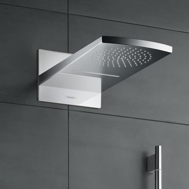 Palarie dus fix Hansgrohe Raindance Rainfall Air 180 2jet crom