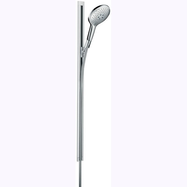 Hansgrohe Raindance Select 150/Raindance Unica`S Set dus cu bara 90 cm, alb/crom