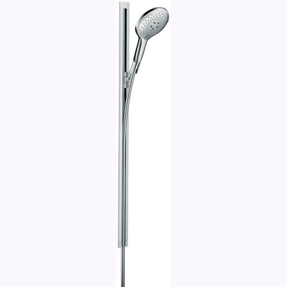 Hansgrohe Raindance Select 150/Raindance Unica`S Set dus cu bara 90 cm, alb/crom