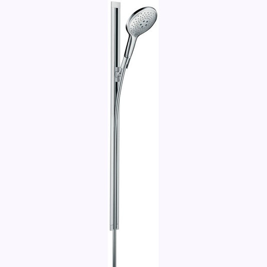 Hansgrohe Raindance Select 150/Raindance Unica`S Set dus cu bara 90 cm, alb/crom
