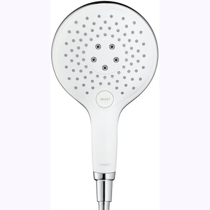 Hansgrohe Raindance Select 150/Unica`S Puro Set dus cu bara 90 cm, alb/crom