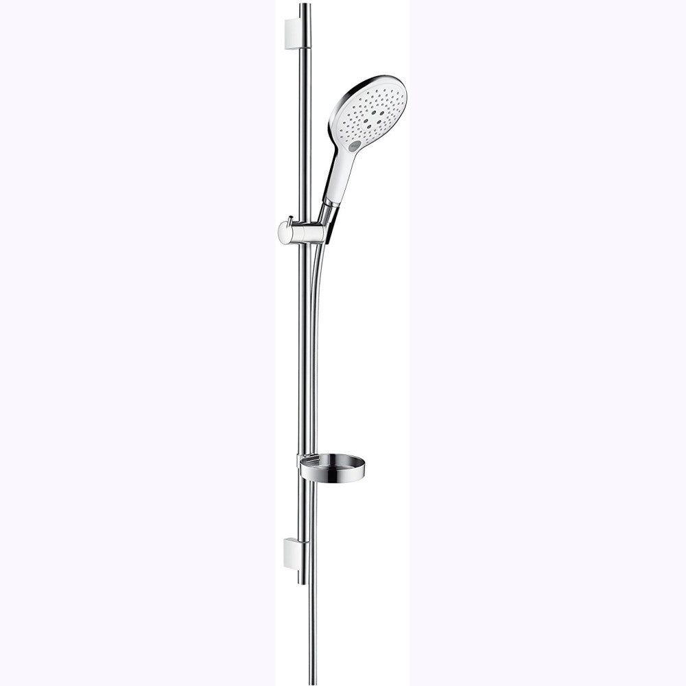 Hansgrohe Raindance Select 150/Unica`S Puro Set dus cu bara 90 cm, alb/crom