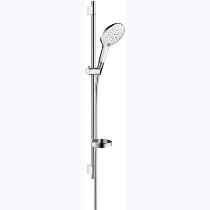 Hansgrohe Raindance Select 150/Unica`S Puro Set dus cu bara 90 cm, alb/crom