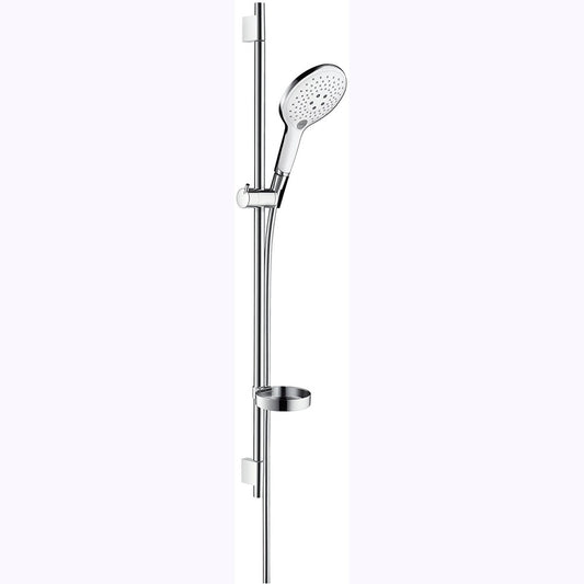 Hansgrohe Raindance Select 150/Unica`S Puro Set dus cu bara 90 cm, alb/crom