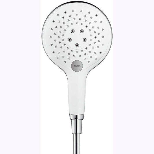 Para dus Hansgrohe Raindance Select 150 3jet, alb/crom