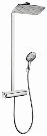 Coloana dus cu baterie si termostat Hansgrohe Raindance Select E 360