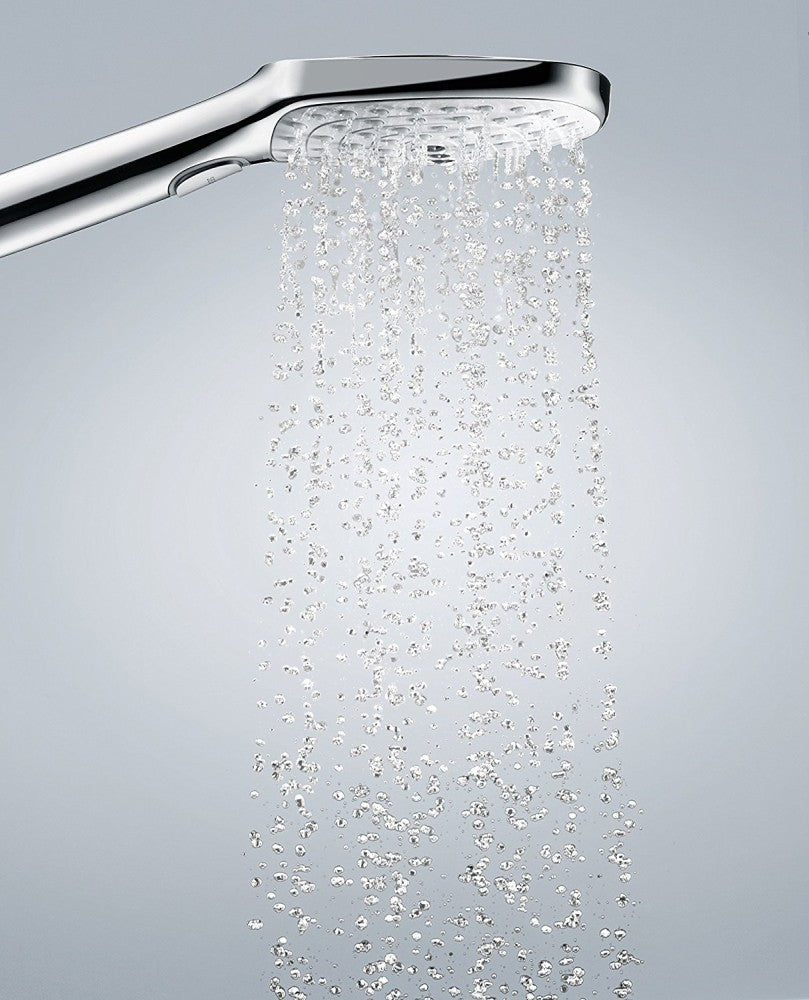 Hansgrohe Raindance Select E 120/Unica`S Puro Set dus cu bara 90 cm, alb/crom