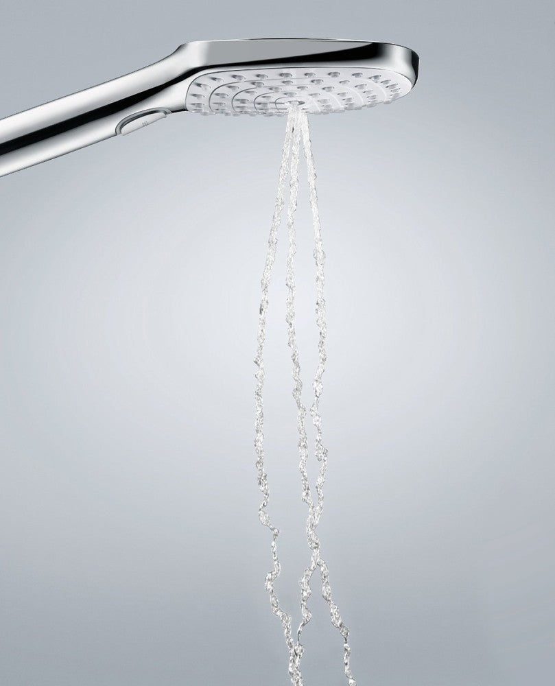 Hansgrohe Raindance Select E 120/Unica`S Puro Set dus cu bara 90 cm, alb/crom