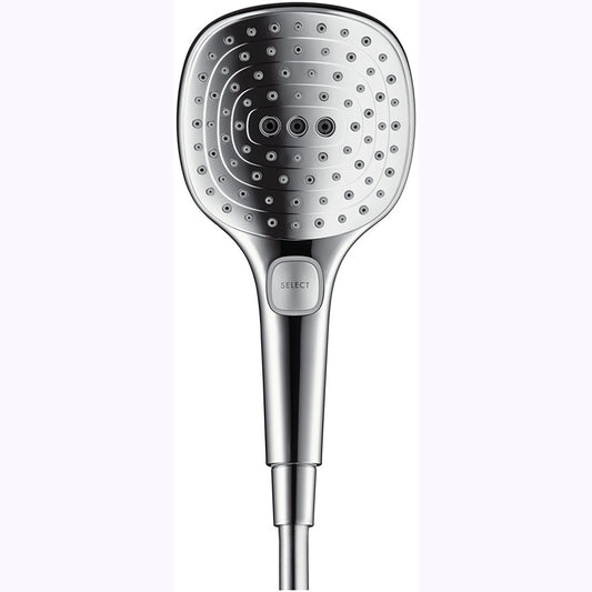 Hansgrohe Raindance Select E 120/Unica`S Puro Set dus cu bara 90 cm, crom