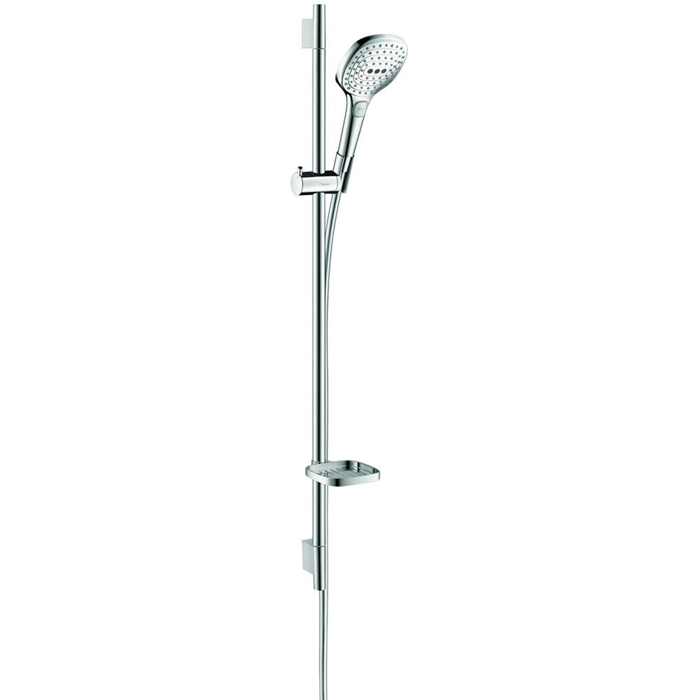 Hansgrohe Raindance Select E 120 3jet EcoSmart Set dus cu bara 90 cm, crom