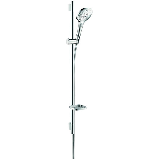 Hansgrohe Raindance Select E 120 3jet EcoSmart Set dus cu bara 90 cm, crom