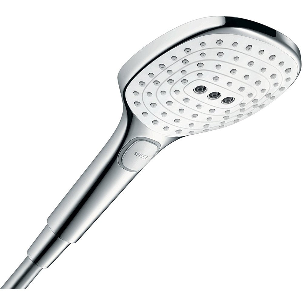 Para dus Hansgrohe Raindance Select E 120 3jet EcoSmart, alb/crom