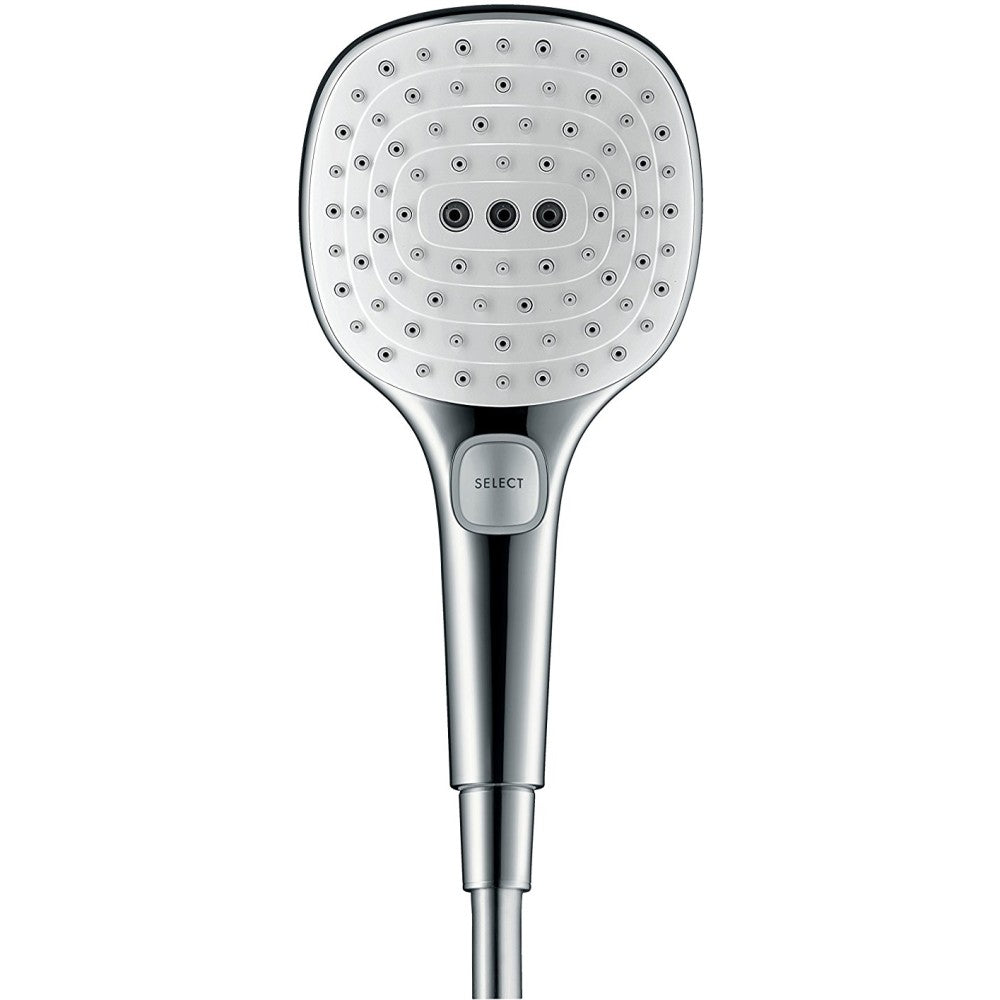 Para dus Hansgrohe Raindance Select E 120 3jet EcoSmart, alb/crom
