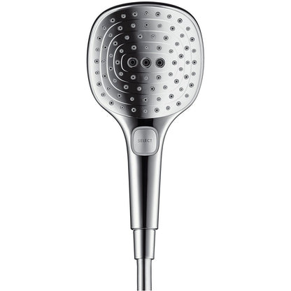 Para dus Hansgrohe Raindance Select E 120 3jet EcoSmart, crom