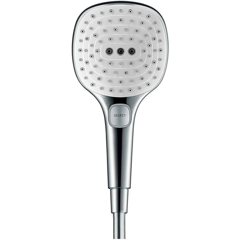 Hansgrohe Raindance Select E 120/Unica`S Puro Set dus cu bara 65 cm, alb/crom