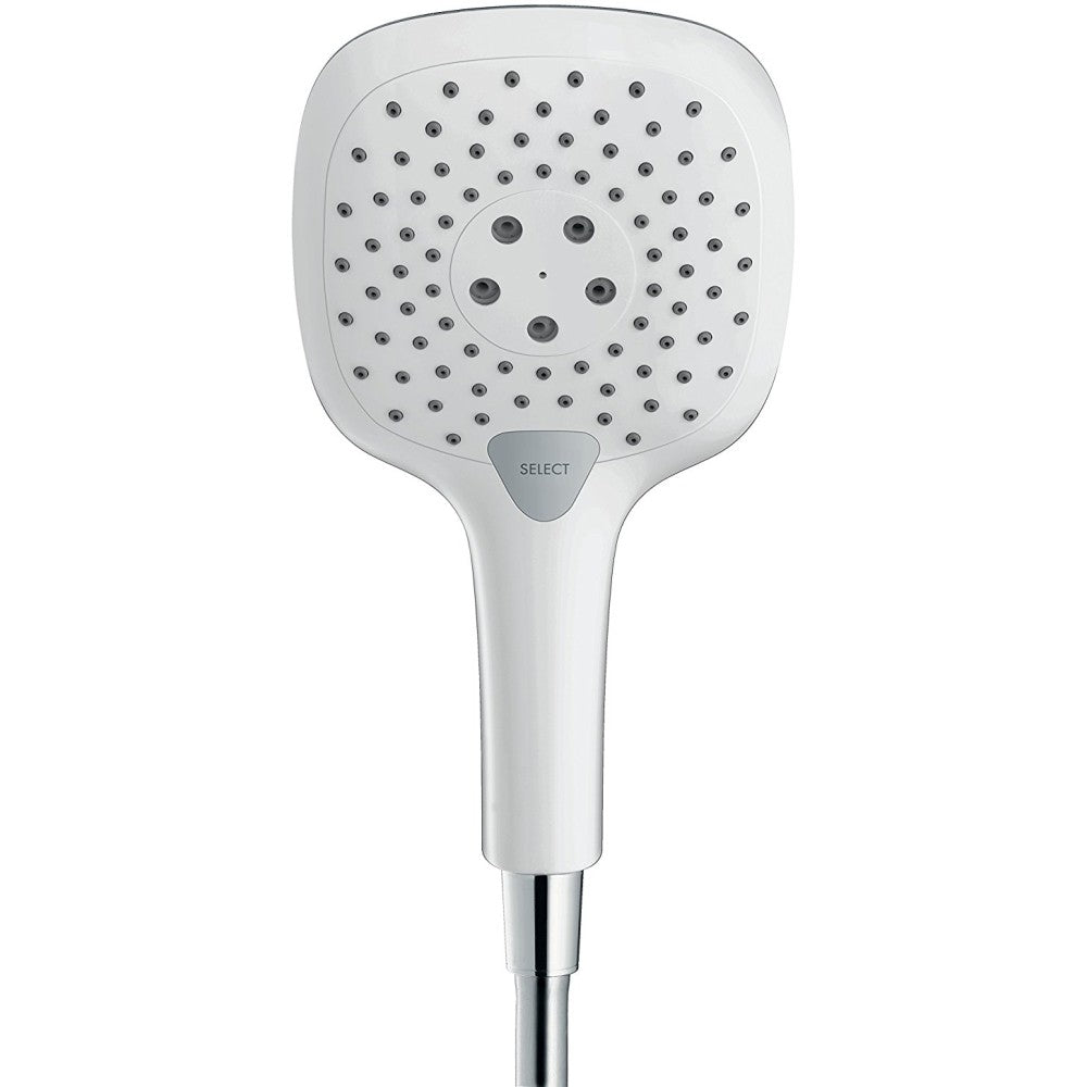 Para dus Hansgrohe Raindance Select E 150 3jet EcoSmart, alb/crom