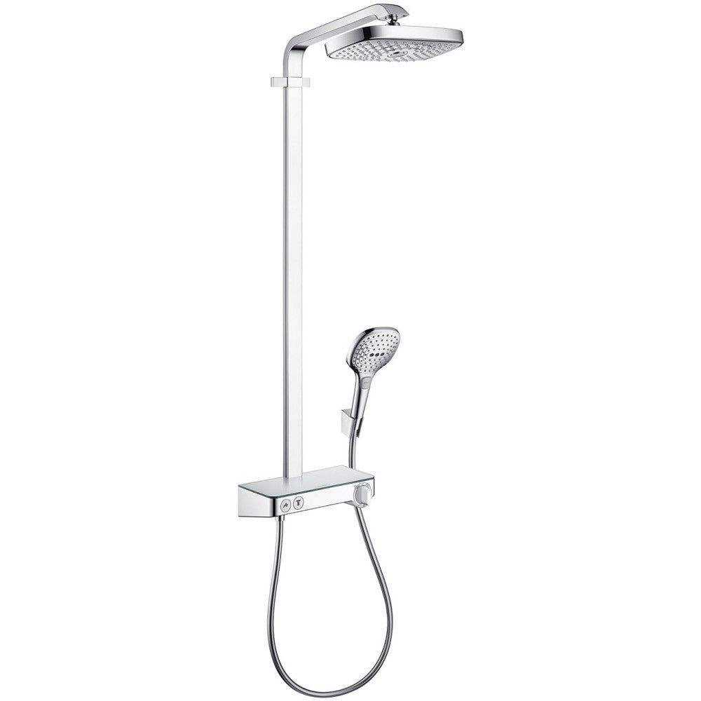 Coloana dus cu baterie si termostat Hansgrohe Raindance Select E 300 2jet ST