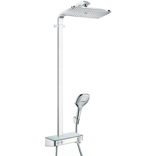 Coloana dus cu baterie si termostat Hansgrohe Raindance Select E 360 1jet ST