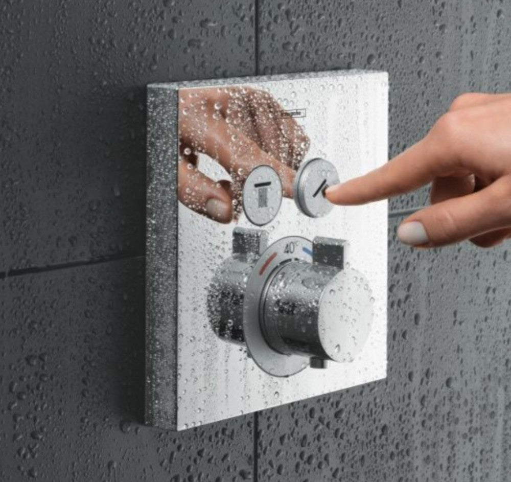 Sistem dus incastrat cu termostat Hansgrohe Raindance Select E