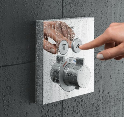 Sistem dus incastrat cu termostat Hansgrohe Raindance Select E