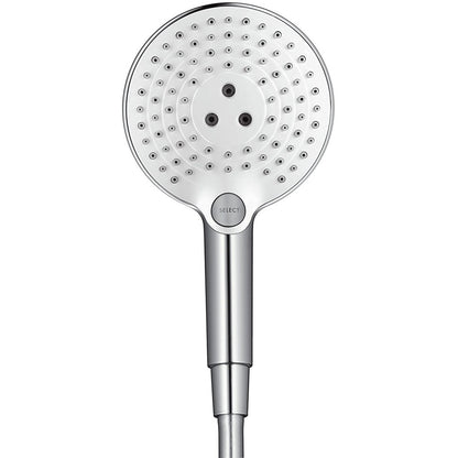 Para dus Hansgrohe Raindance Select S 120 3jet EcoSmart, alb/crom