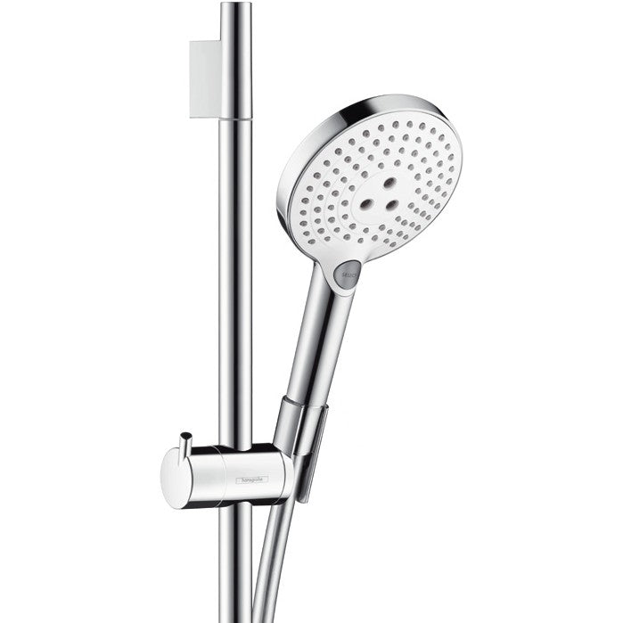 Hansgrohe Raindance Select S 120 3jet Set dus cu bara 90 cm, alb/crom
