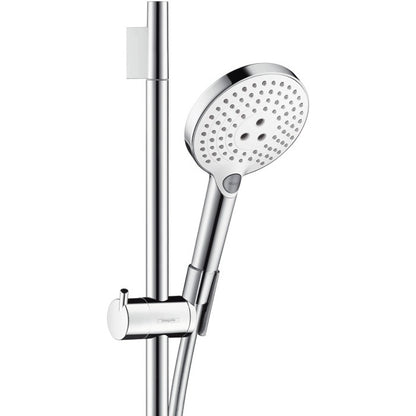 Hansgrohe Raindance Select S 120 3jet Set dus cu bara 90 cm, alb/crom