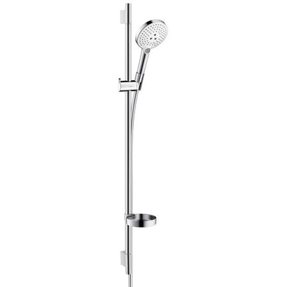 Hansgrohe Raindance Select S 120 3jet Set dus cu bara 90 cm, alb/crom