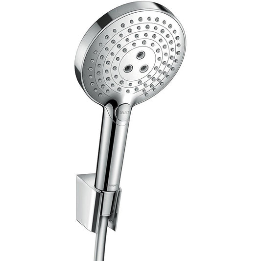 Hansgrohe Raindance Select S 120 Porter Set dus cu suport, furtun 160 cm, crom