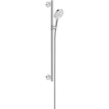 Hansgrohe Raindance Select S 120 Set dus cu bara 90 cm, alb/crom