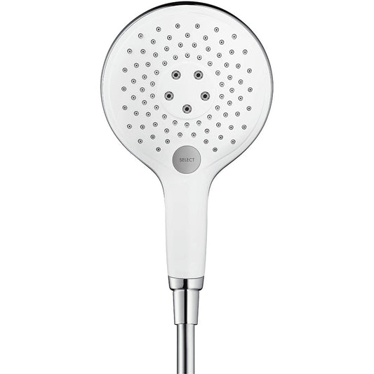 Para dus Hansgrohe Raindance Select S 150 3jet EcoSmart, alb/crom