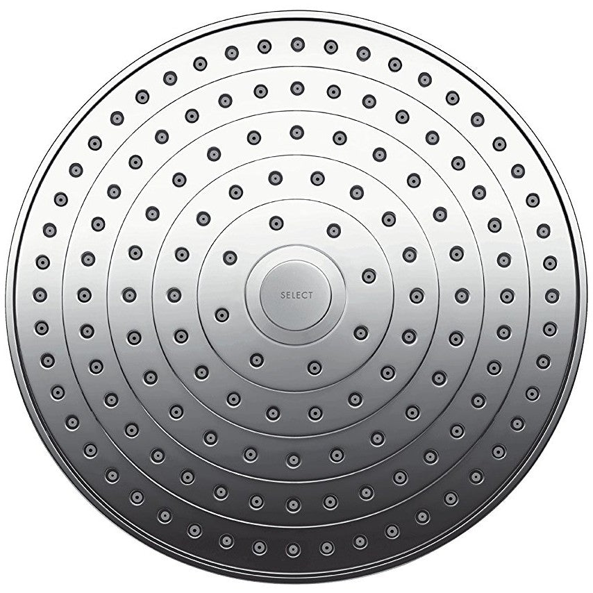 Palarie dus fix Hansgrohe Raindance Select S 240 2jet, cu brat montat in tavan 10 cm, crom
