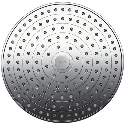 Palarie dus fix Hansgrohe Raindance Select S 240 2jet, cu brat montat in tavan 10 cm, crom