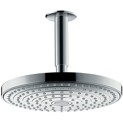 Palarie dus fix Hansgrohe Raindance Select S 240 2jet, cu brat montat in tavan 10 cm, crom