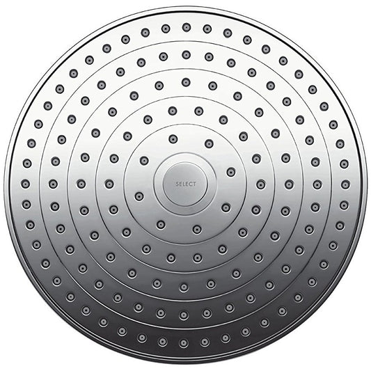 Palarie dus fix Hansgrohe Raindance Select S 240 2jet, cu brat orizontal 39 cm, crom