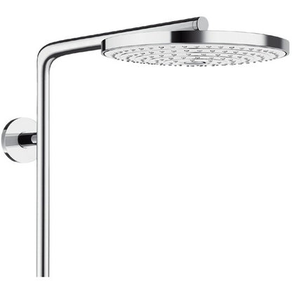 Coloana dus cu baterie si termostat Hansgrohe Raindance Select S 240 2jet, alb/crom